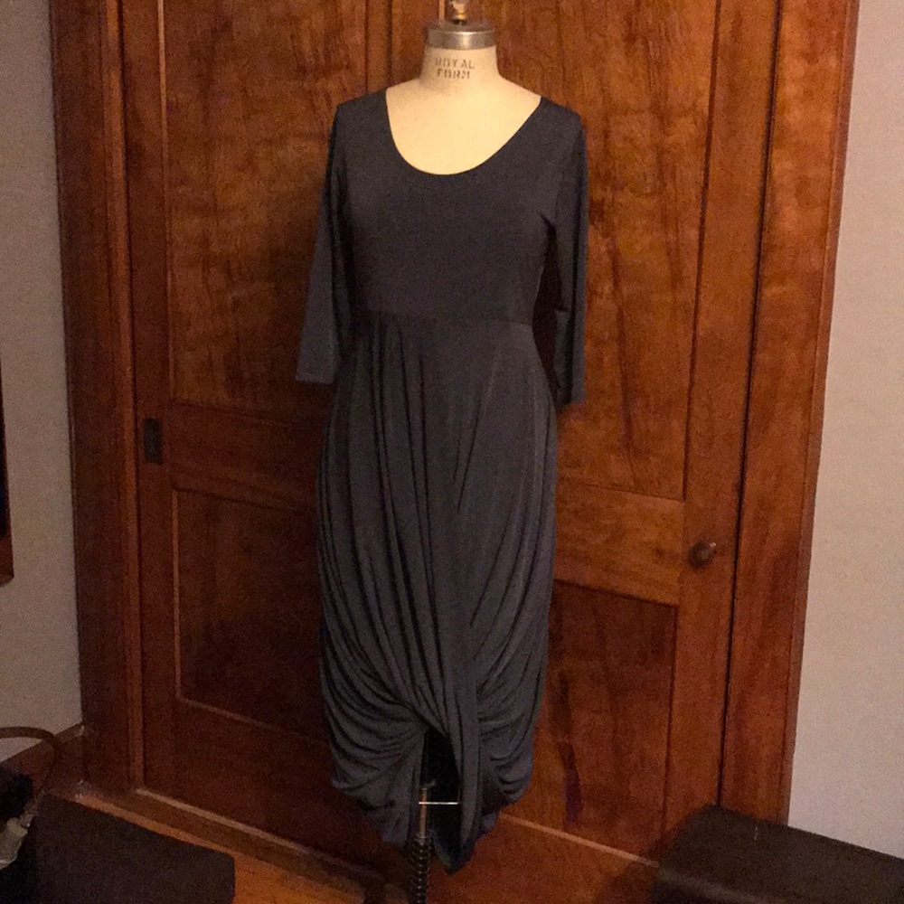 Gray Julian Chang evening dress